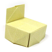 classic origami chair