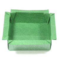 flat box of open-square