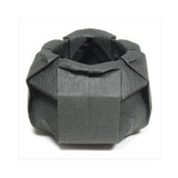 origami cauldron