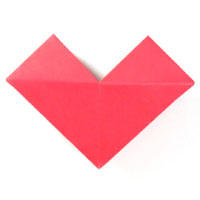 heart origami