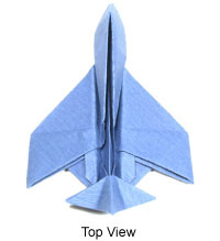 origami airplane