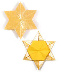 2d six-pointed star