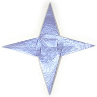 CB seashell four-pointed  star