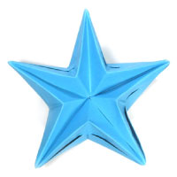 five-pointed modular star