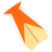traditional paper airplane