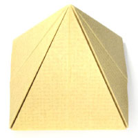 simple paper pyramid