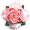 swirl origami rose