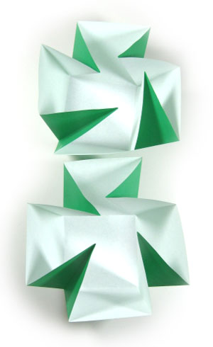 8th picture of traditional origami cube