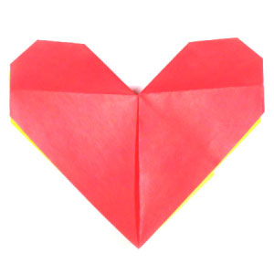 easy origami heart